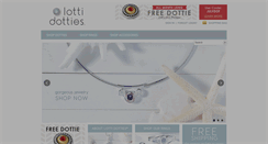 Desktop Screenshot of lottidottiesjewelry.com